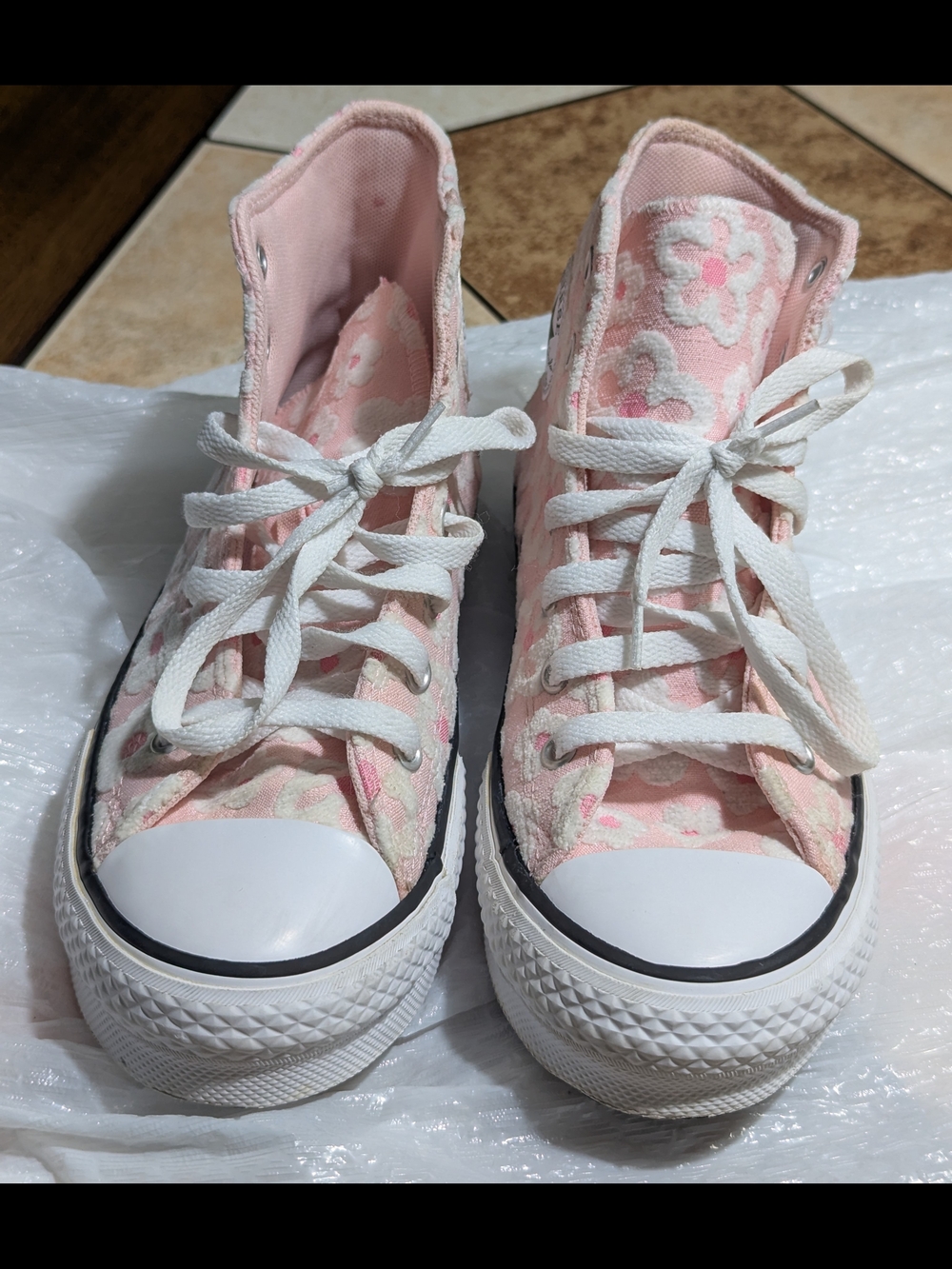 Converse All-Star Pink High-Top Canvas Sneakers